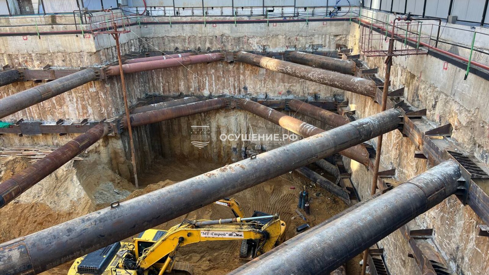 Водопонижение на объекте ЖК «Энигмия» Клубный дом с подземным паркингом