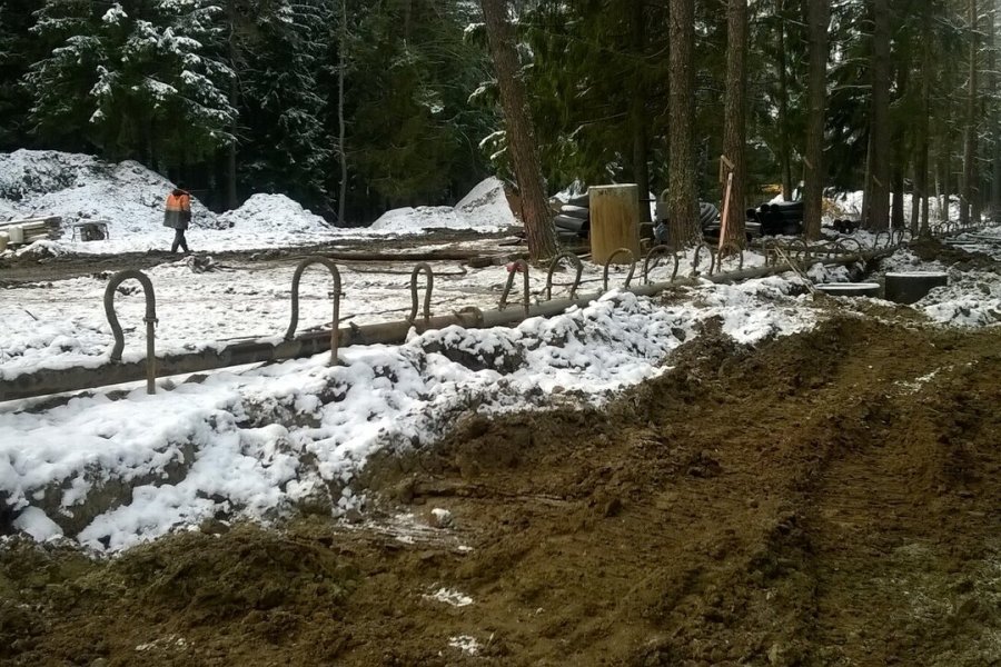 Водопонижение на объекте Рекреационный комплекс «Кедр»