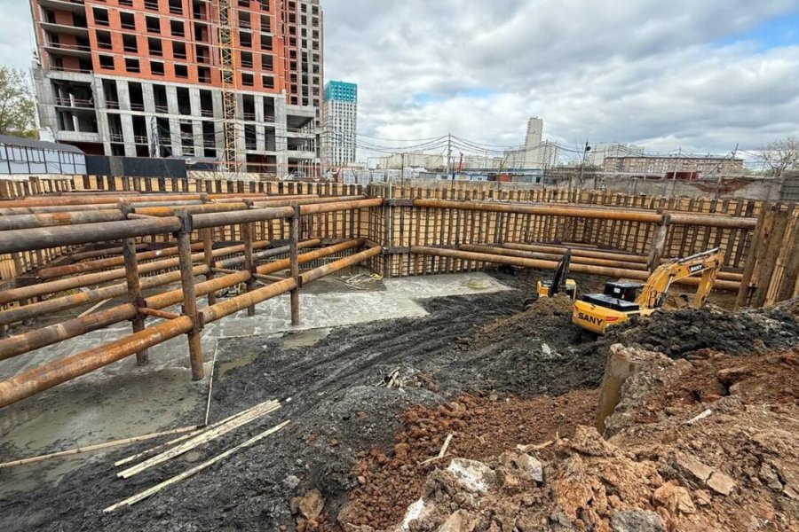 Водопонижение при строительстве мостовых опор