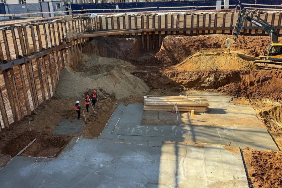 Водопонижение на объекте «Жилой дом по проекту реновация»
