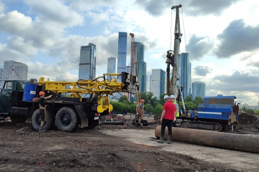 Водопонижение на объекте ЖК «River Park Towers» г. Москва