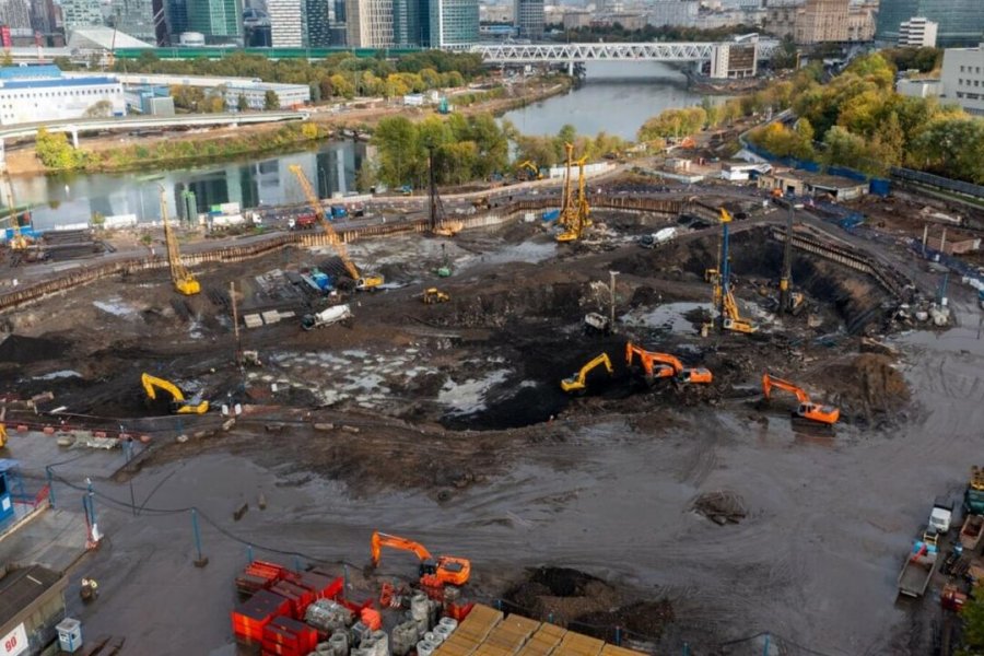 Водопонижение на объекте ЖК «River Park Towers» г. Москва